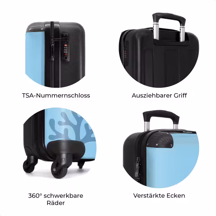 Koffer - Seepferdchen – Wasser – Koralle — 8