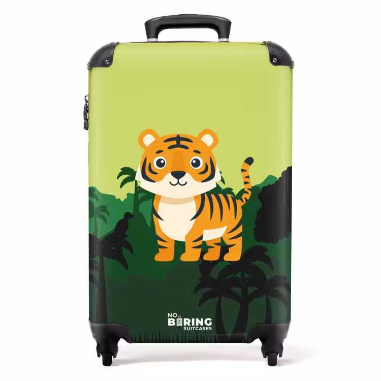 Koffer - Tiger – Dschungel – Grün — 1