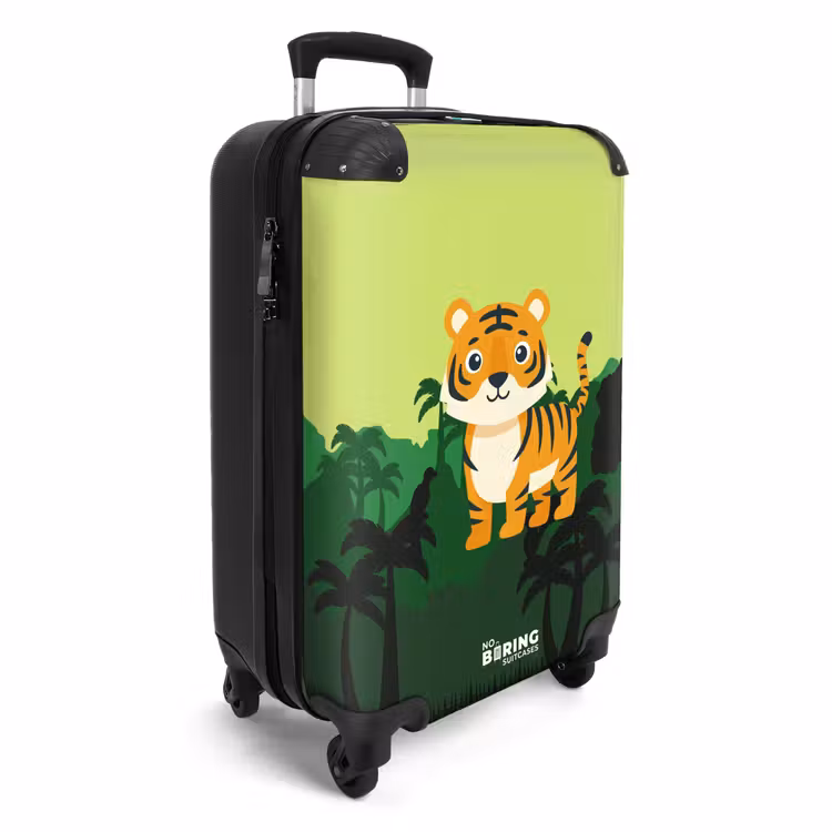 Koffer - Tiger – Dschungel – Grün — 2