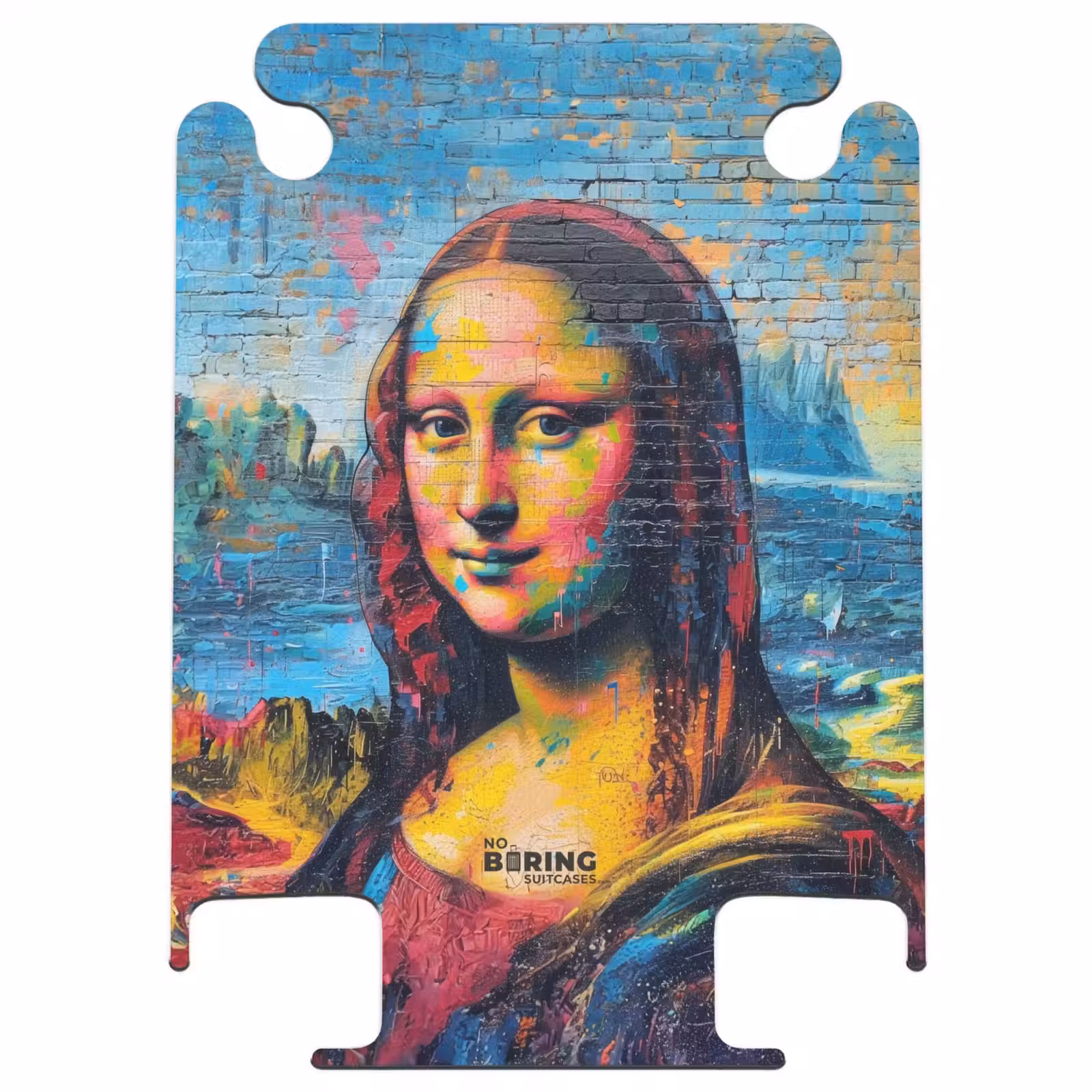 CaseSwap™ - Bunte Mona Lisa im Graffiti-Stil — 1