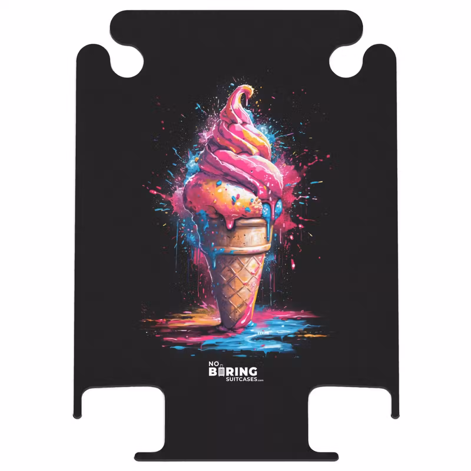 CaseSwap™ - Eiswaffel mit blauer und rosa Farbe — 1