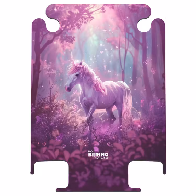 CaseSwap - Einhorn, umgeben von lila Natur — 1
