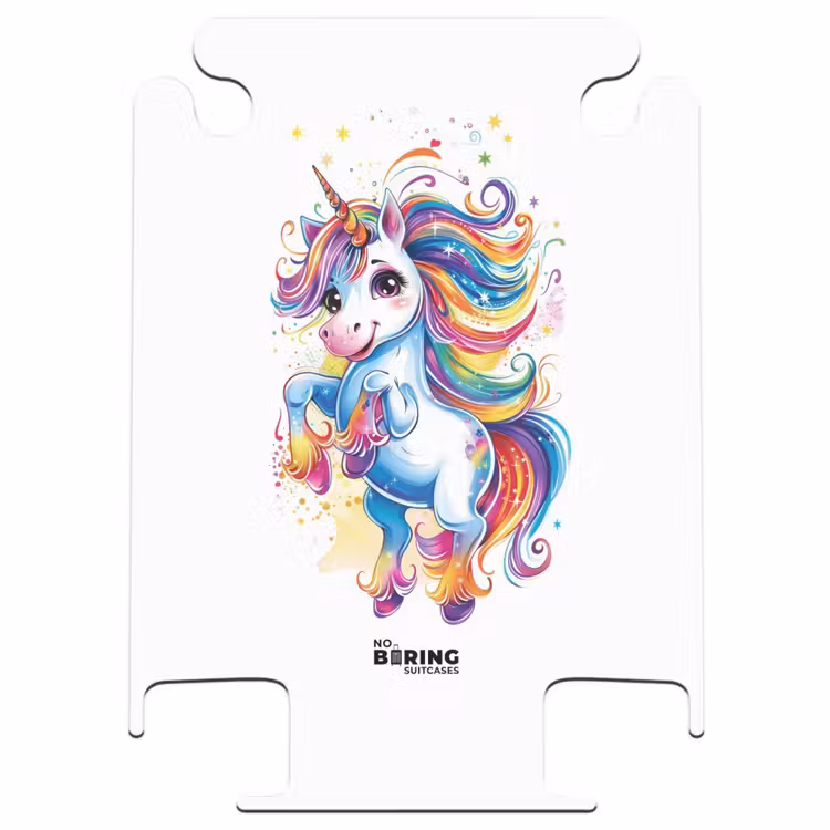CaseSwap™ - Tänzelndes Einhorn mit Regenbogenmähne — 1