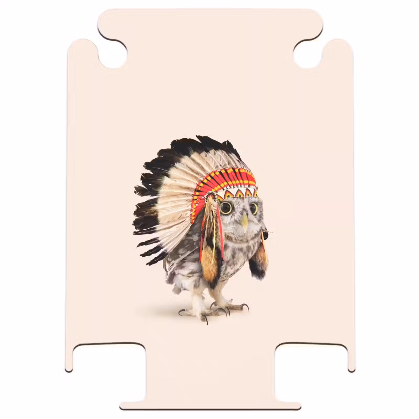 CaseSwap™ - Eule als Indianer — 1