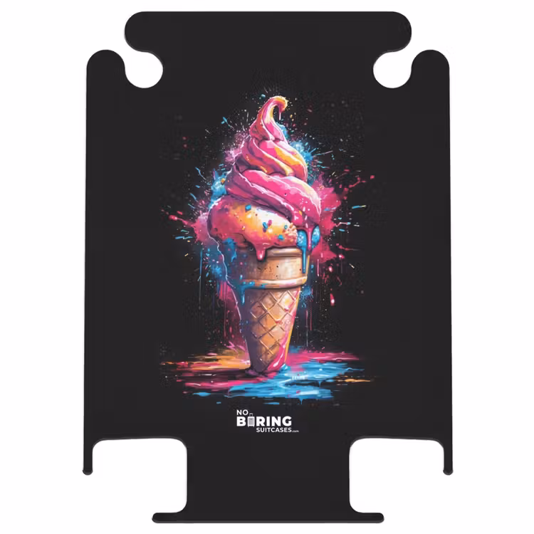 CaseSwap™ - Eiswaffel mit blauer und rosa Farbe — 1