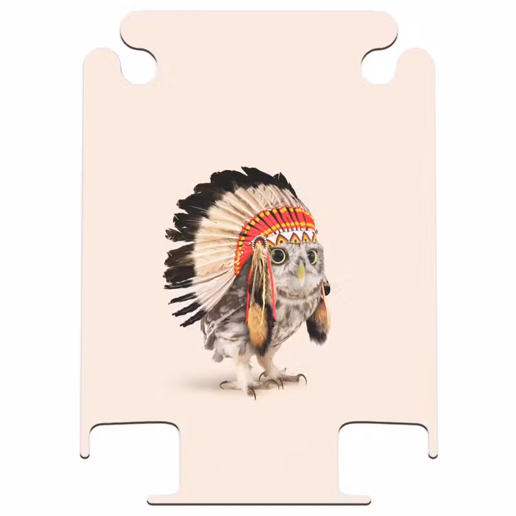 CaseSwap™ - Eule als Indianer — 1