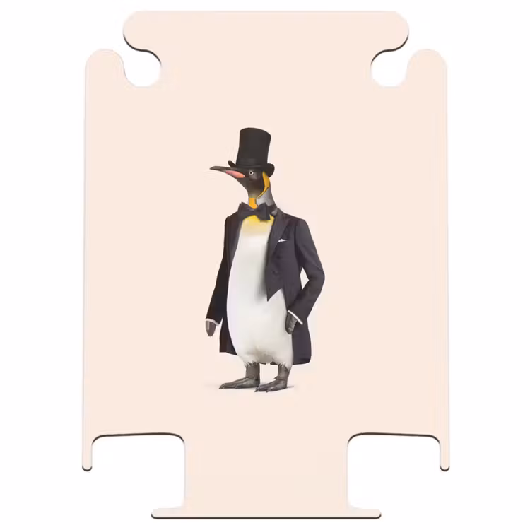 CaseSwap™ - Pinguin im Anzug — 1