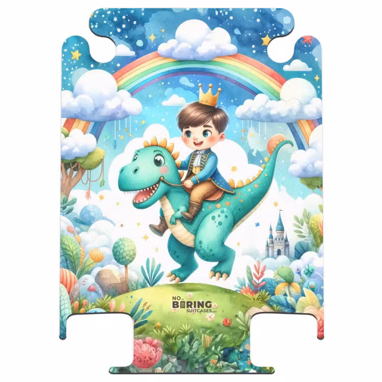 CaseSwap™ - Prinz mit Krone auf einem grünen Dino — 1