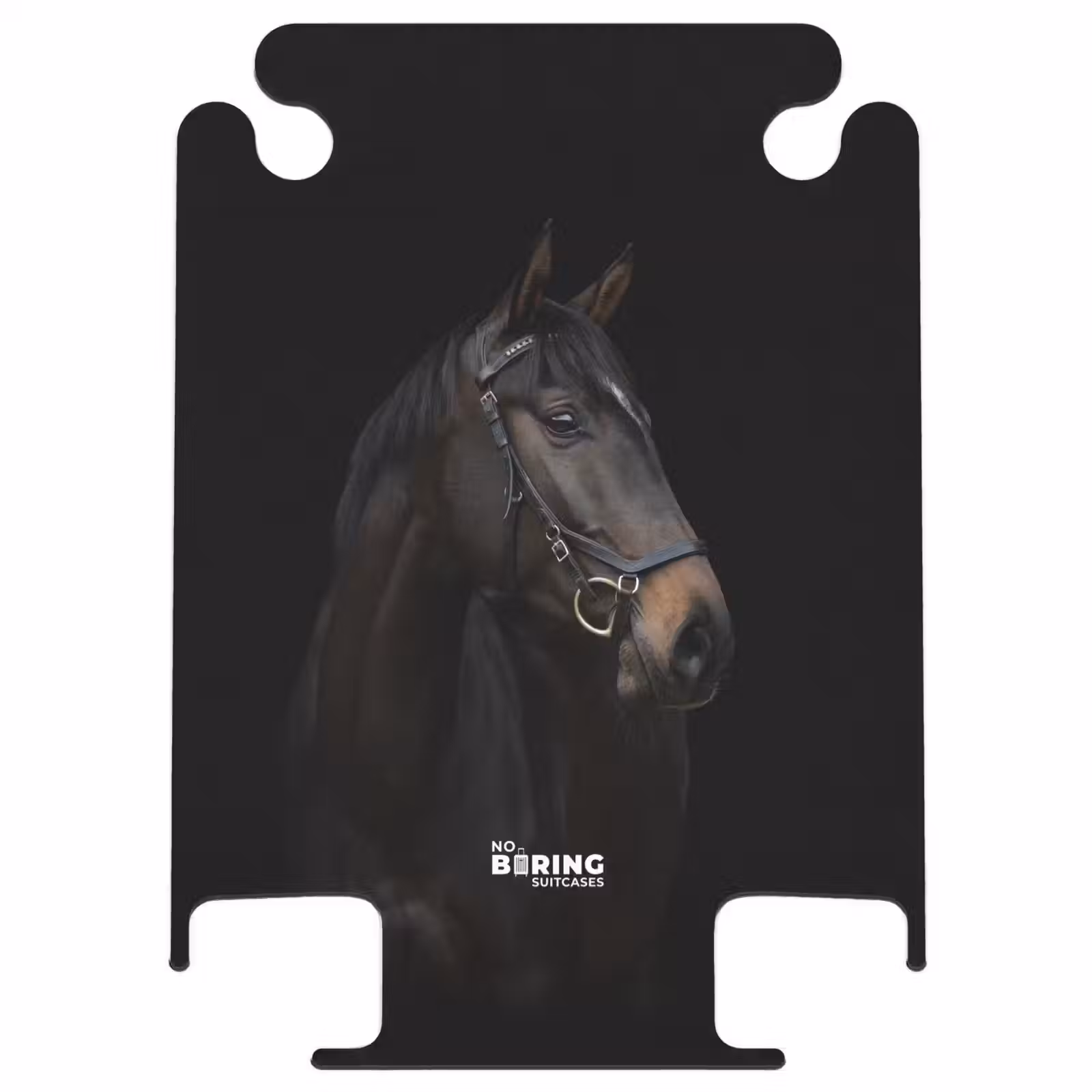 CaseSwap™ - Elegantes schwarzes Pferd — 1