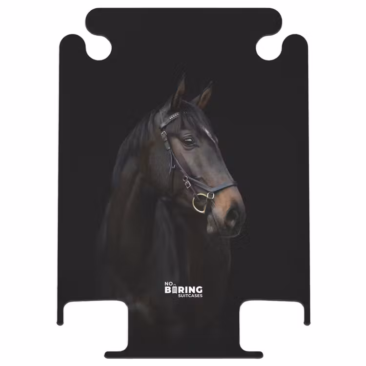 CaseSwap™ - Elegantes schwarzes Pferd — 1