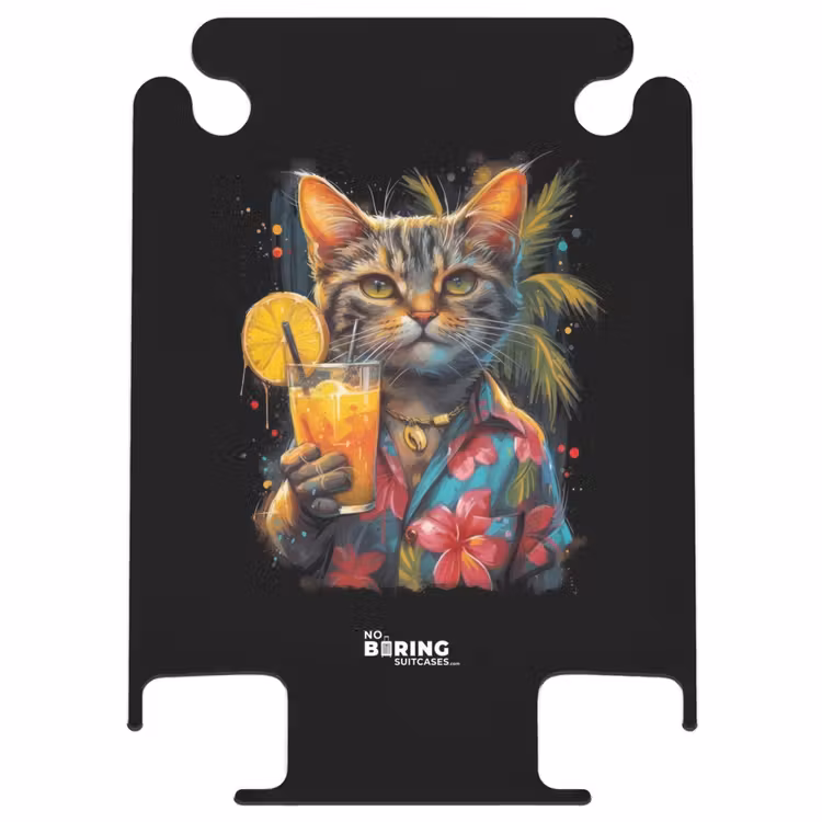 CaseSwap™ - Katze im tropischen Street-Art-Stil — 1