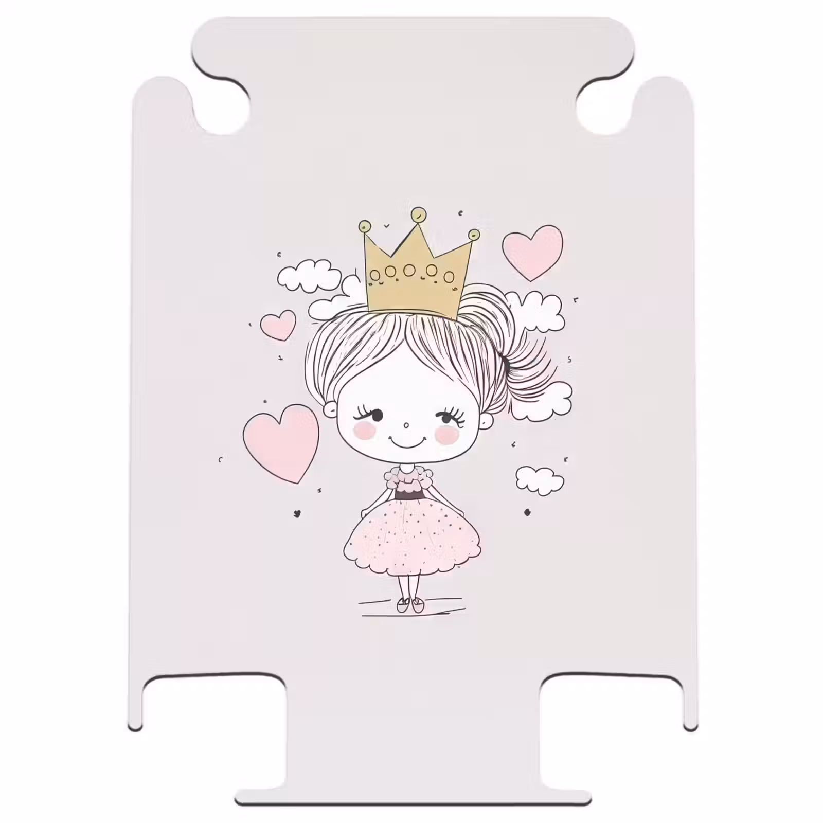 CaseSwap™ - Kleine Prinzessin mit Herzen — 1
