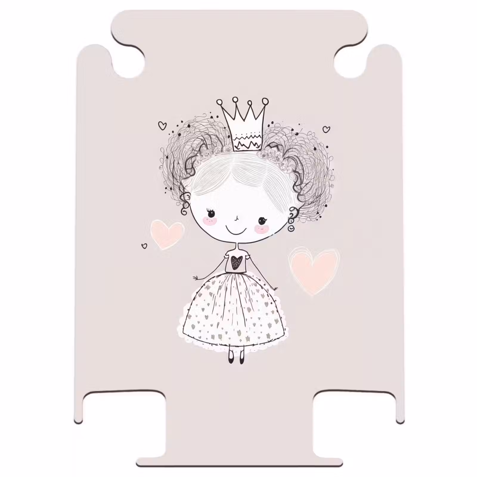 CaseSwap™ - Prinzessin mit Locken — 1