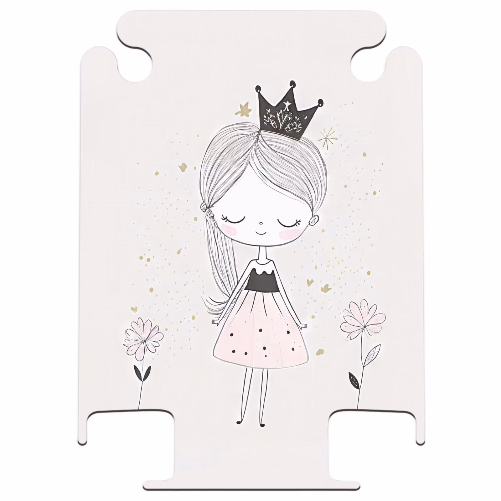 CaseSwap™ - Prinzessin mit schwarzem Kleid — 1