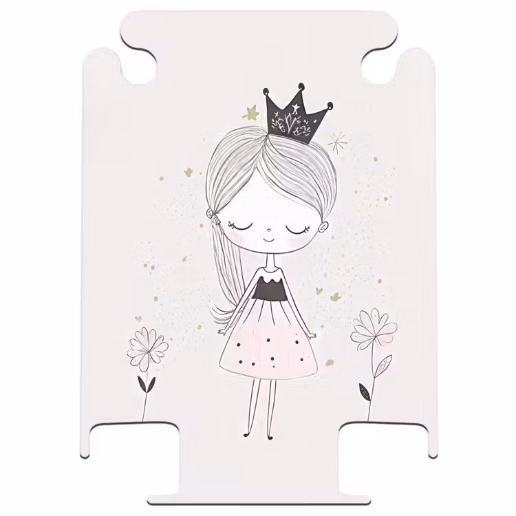 CaseSwap™ - Prinzessin mit schwarzem Kleid — 1