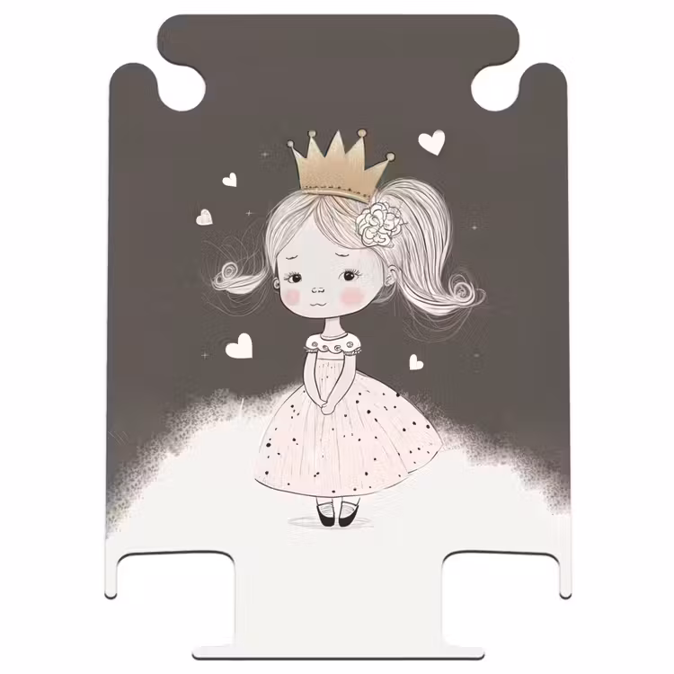 CaseSwap™ - Schüchterne Prinzessin mit Blume — 1