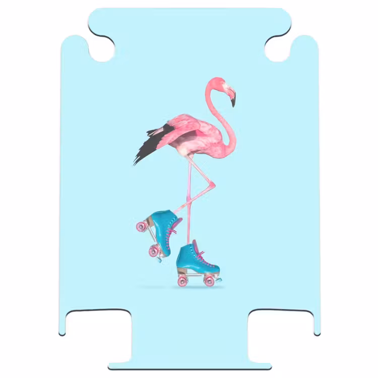CaseSwap™ - Auffälliger Flamingo — 1
