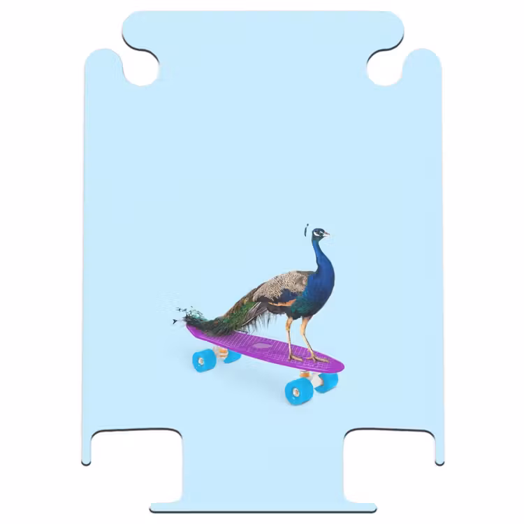CaseSwap™ - Vorbeiziehender Pfau — 1