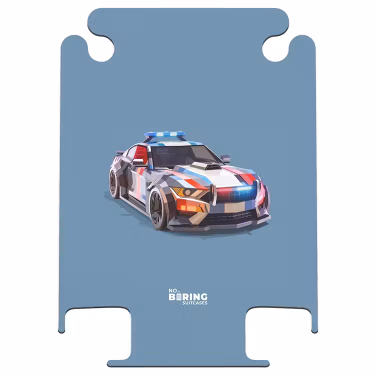 CaseSwap™ - Schillerndes Polizeiauto — 1