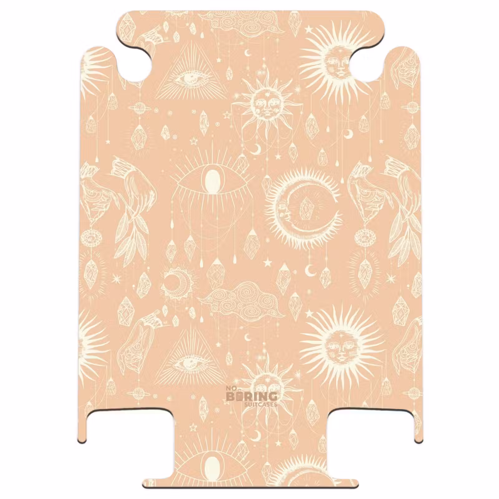 CaseSwap™ - Boho - Hellorangefarbenes Himmelsmuster — 1