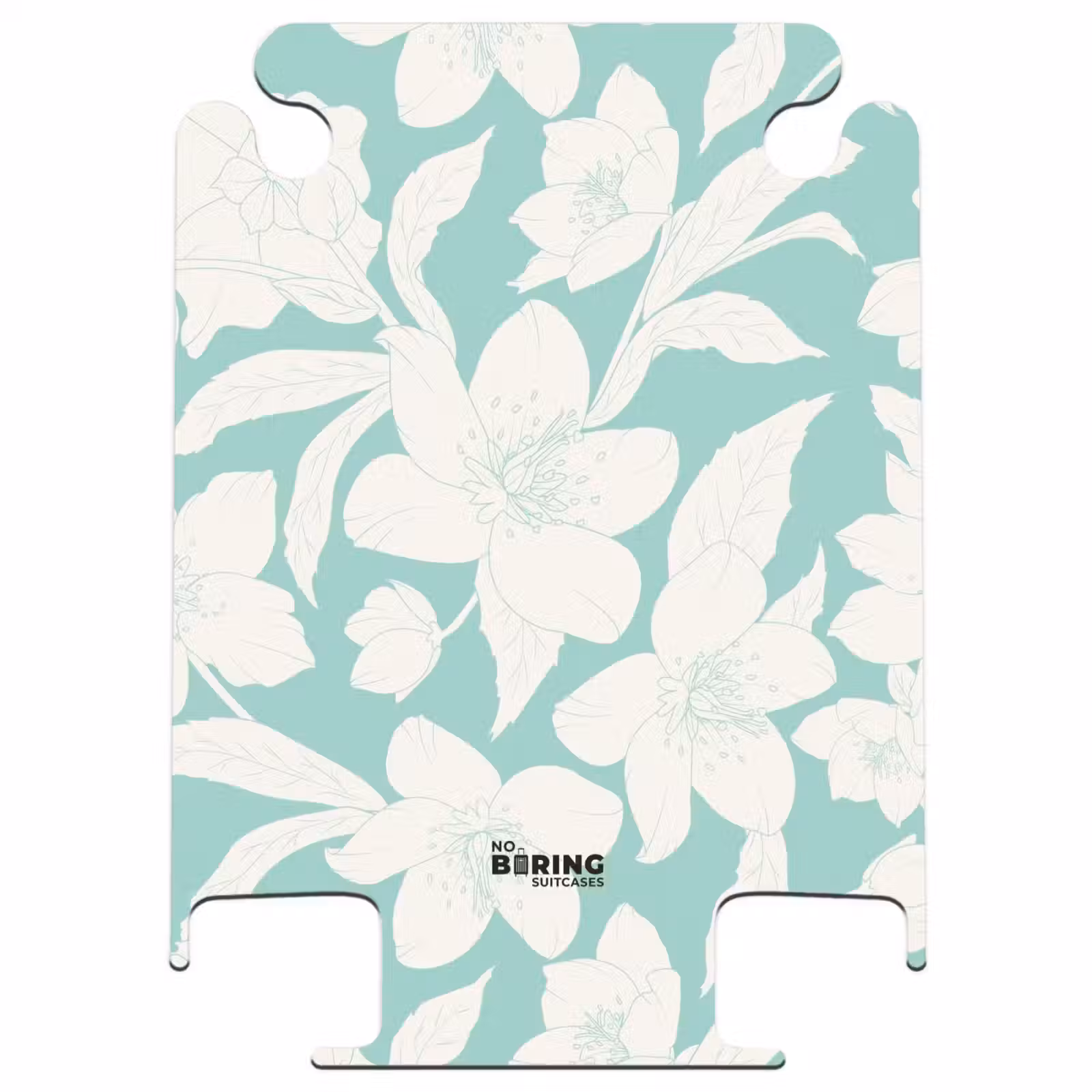 CaseSwap™ - Vintage Blumen - Hellblau — 1