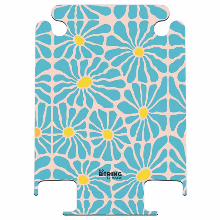 CaseSwap™ - Pastellfarbene Blumen - Blau — 1