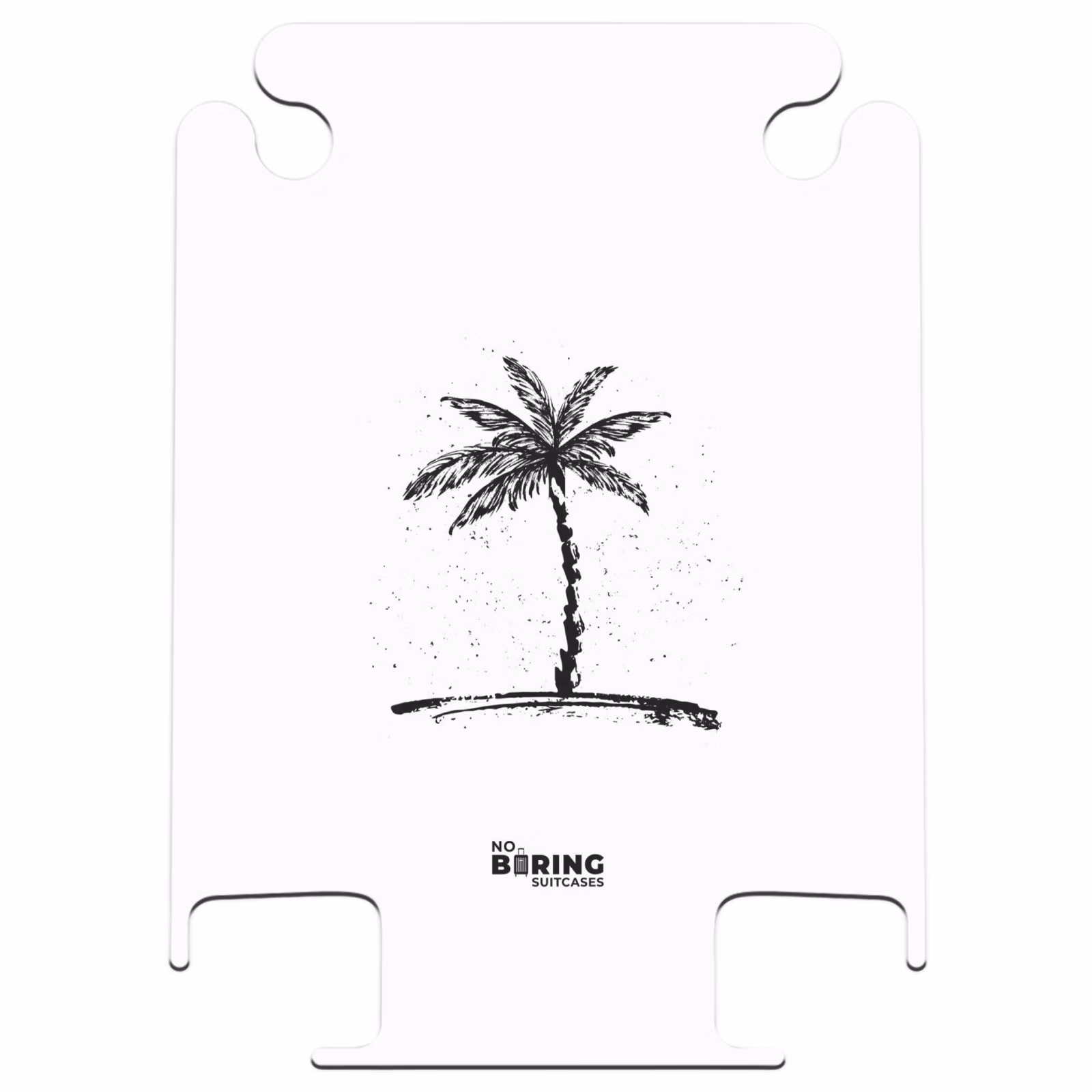 CaseSwap™ - Palmen - Palme auf weißem Hintergrund — 1
