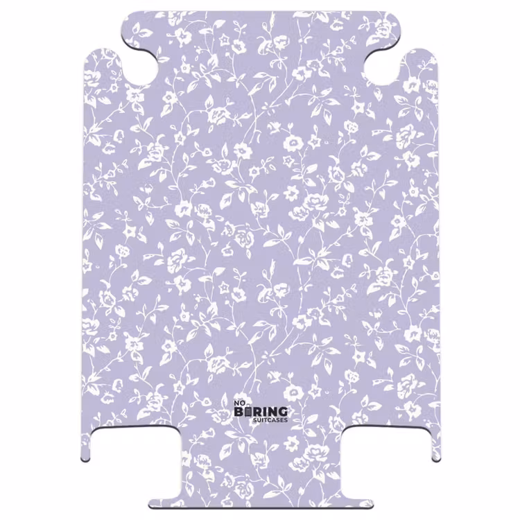 CaseSwap™ - Blumenmuster im Vintage-Look - Helles Lila — 1