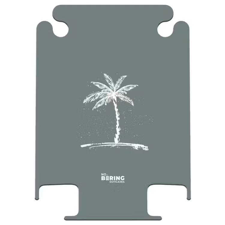 CaseSwap™ - Palmen - Palme auf salbeigrünem Hintergrund — 1