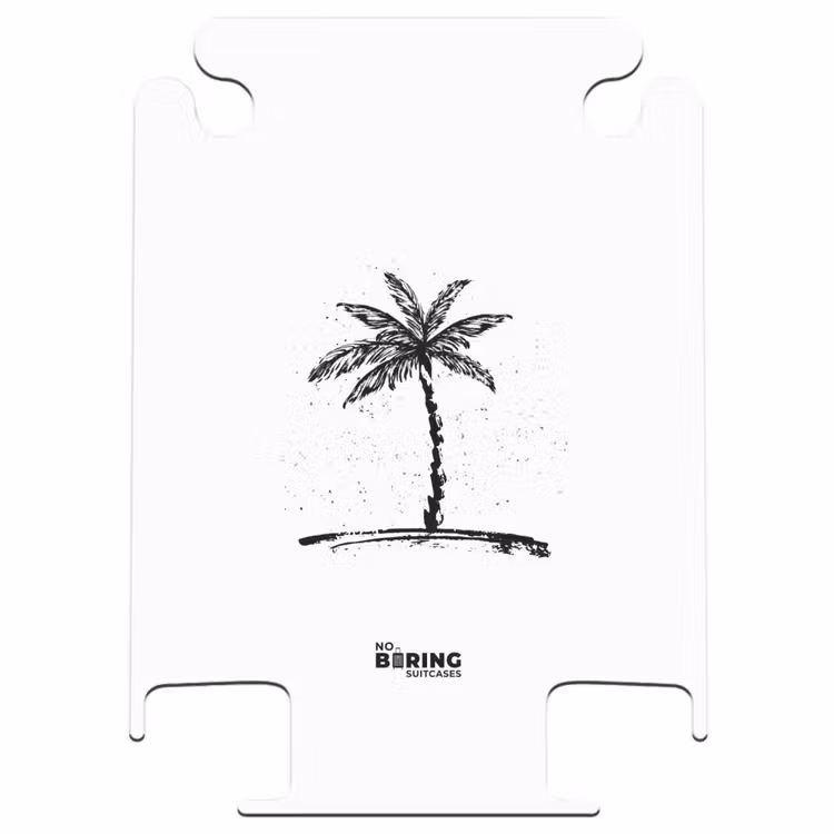 CaseSwap™ - Palmen - Palme auf weißem Hintergrund — 1