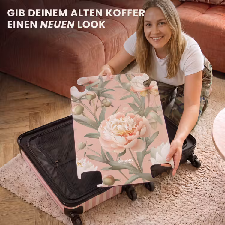 CaseSwap - Vintage Blumen - Pfingstrosen zartrosa — 3