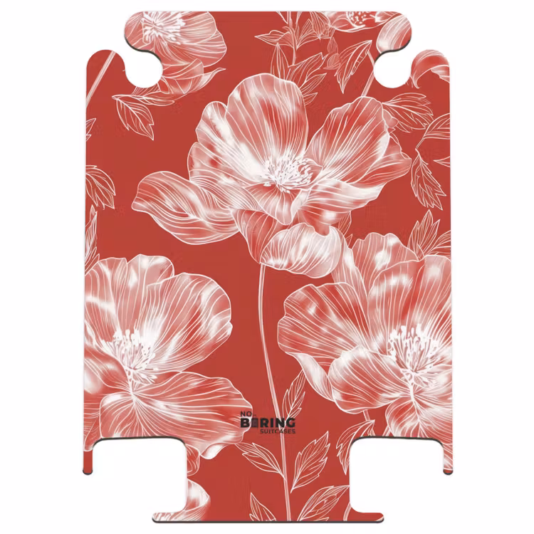 CaseSwap - Vintage-Blumen - Rot — 1