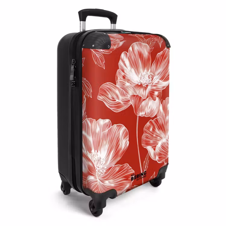 CaseSwap - Vintage-Blumen - Rot — 2