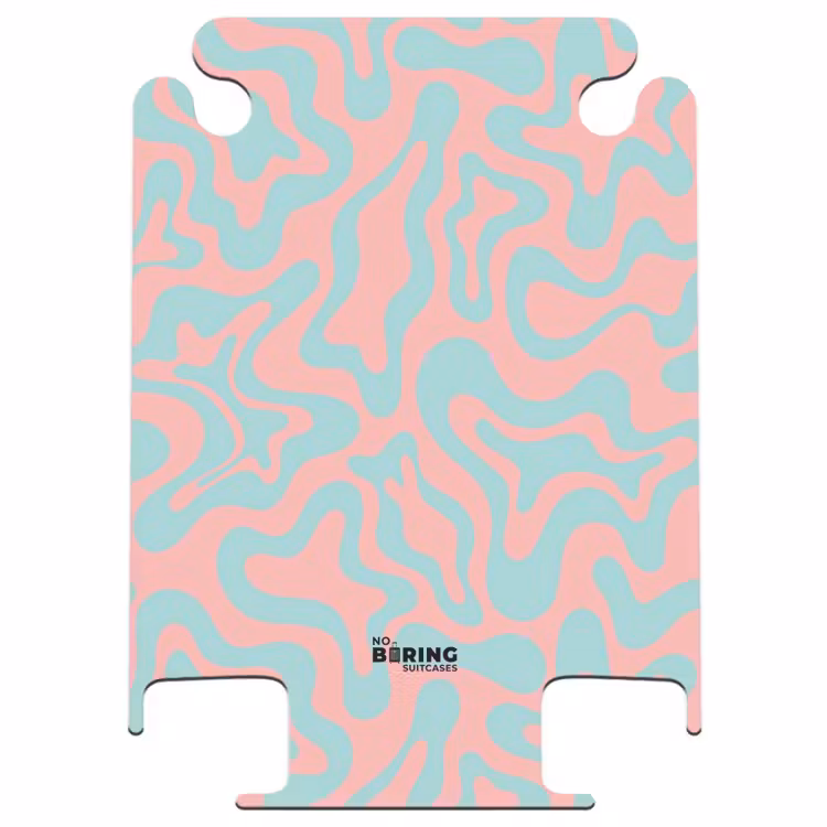 CaseSwap™ - Abstrakt - Bio-Blau/Rosa — 1