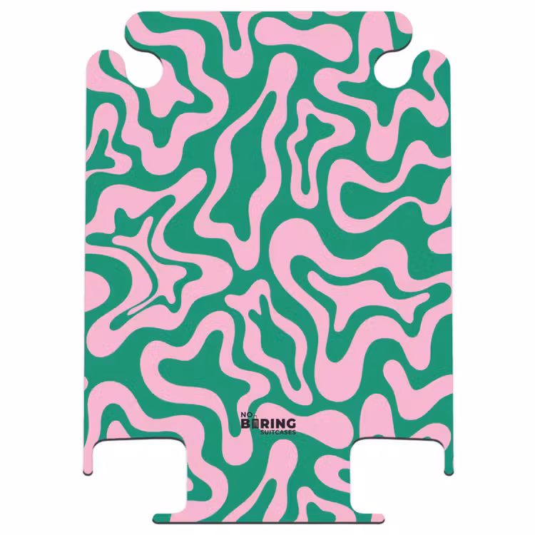 CaseSwap™ - Abstrakt - Bio-Rosa/Grün — 1