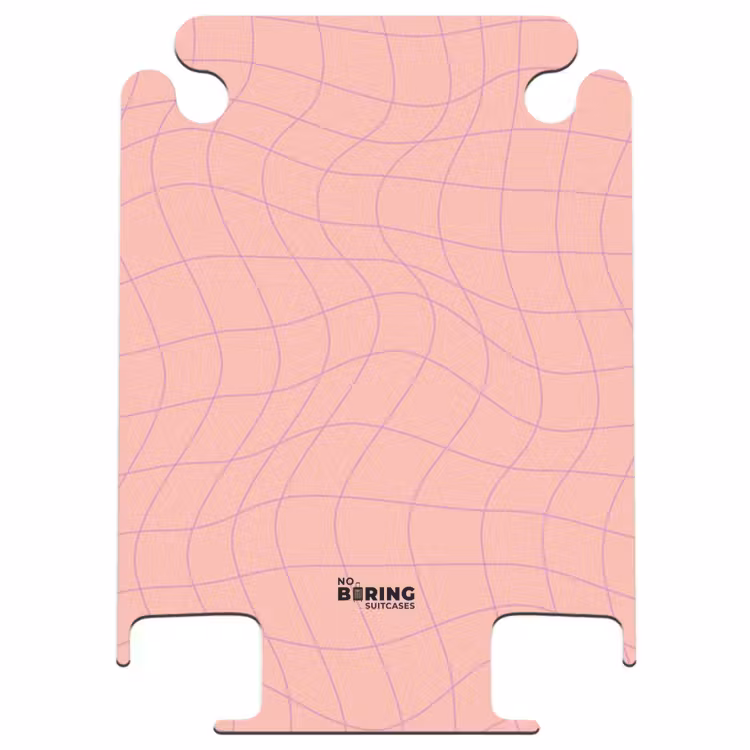 CaseSwap™ - Abstrakt - Rosa Linienkunst — 1