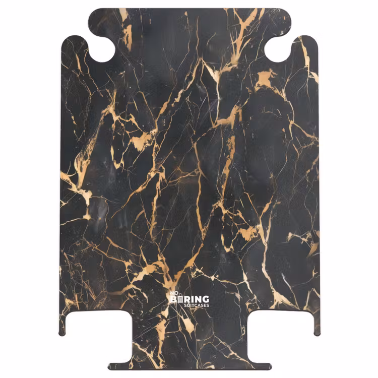CaseSwap™ - Marmor - Goldene Adern auf schwarzem Marmor — 1