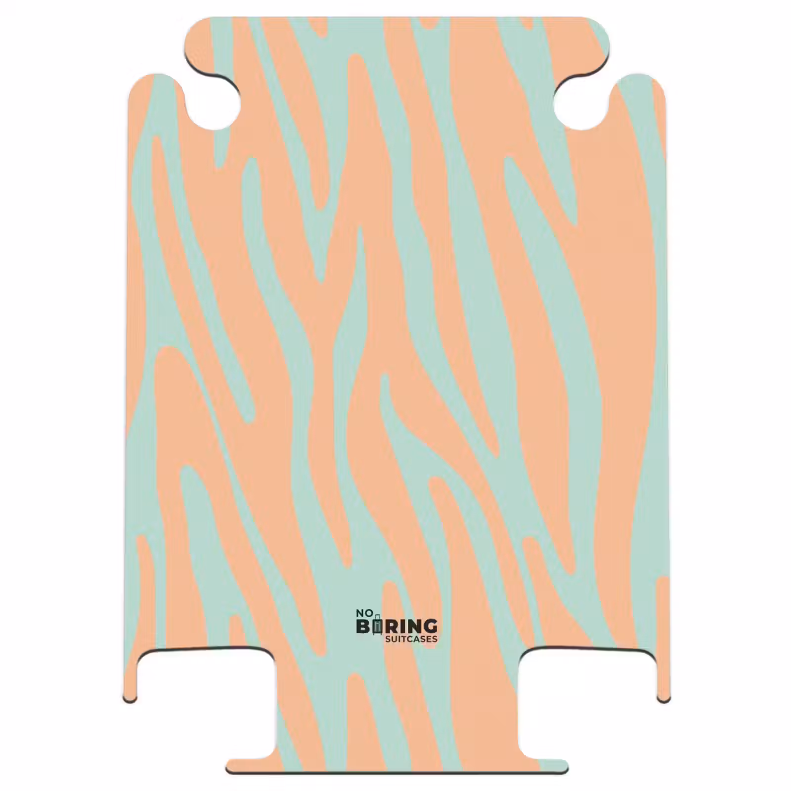 CaseSwap™ - Abstrakt - Orangefarbene Wellen — 1