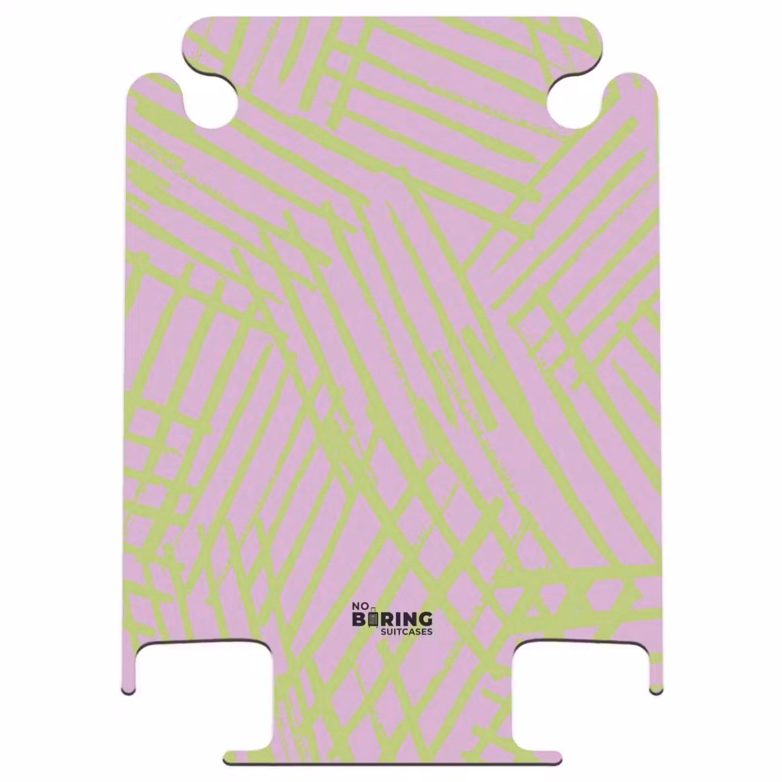 CaseSwap™ - Strichzeichnung - Grün/Violett — 1
