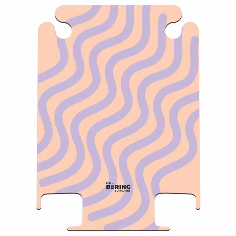 CaseSwap™ - Abstrakt - Lila Linienkunst — 1