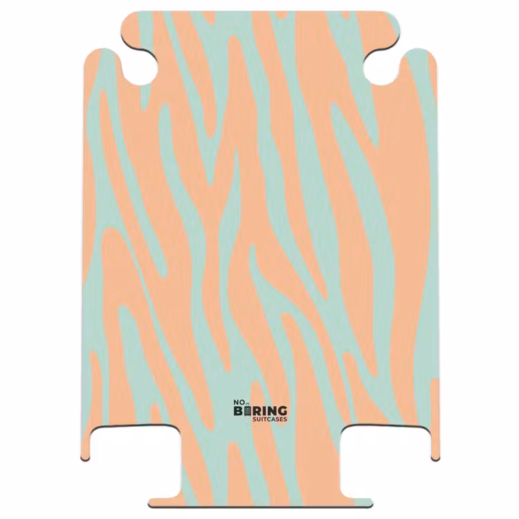 CaseSwap™ - Abstrakt - Orangefarbene Wellen — 1