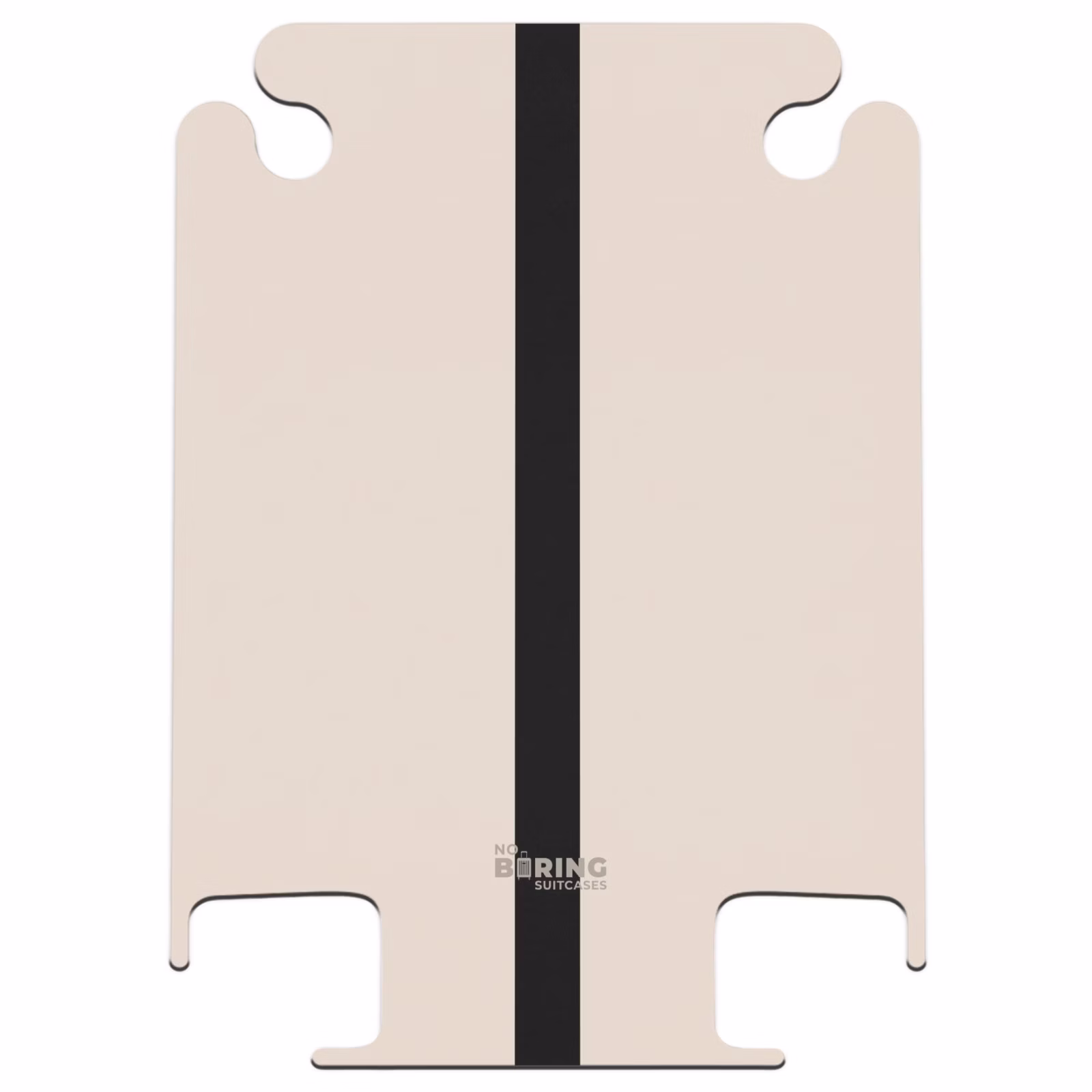 CaseSwap™ - Minimal - Beige mit schwarzem Streifen — 1