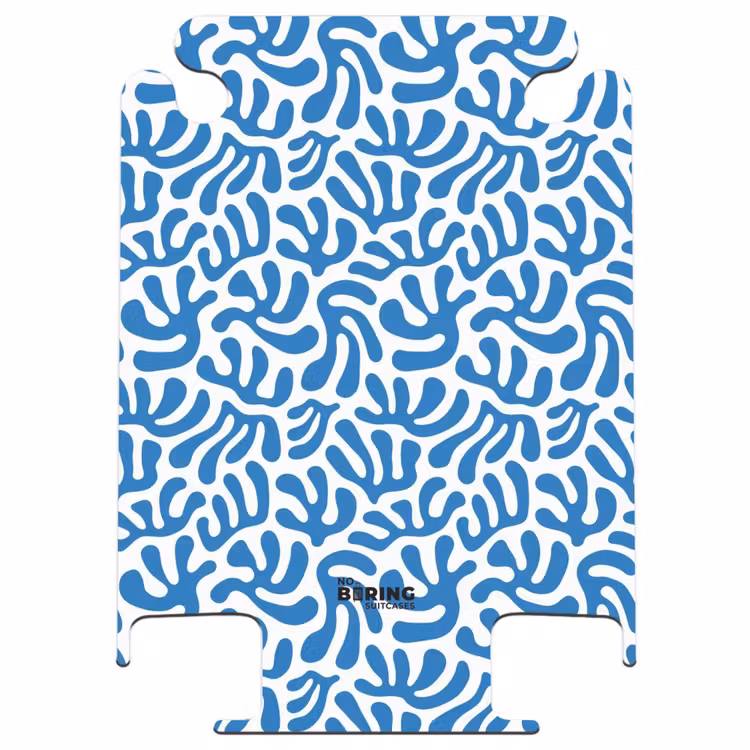 CaseSwap - Abstrakt - Blaues Motiv — 1