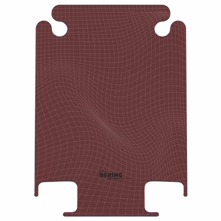CaseSwap™ - Abstrakt - Rotes Gittermuster — 1