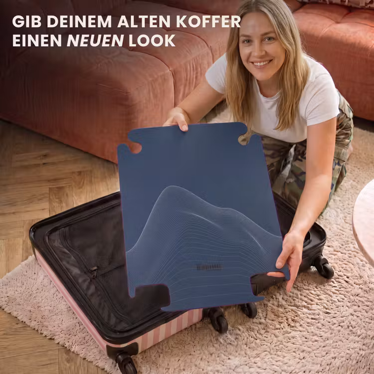 CaseSwap - Abstrakt - Wellenlinien Blau — 3