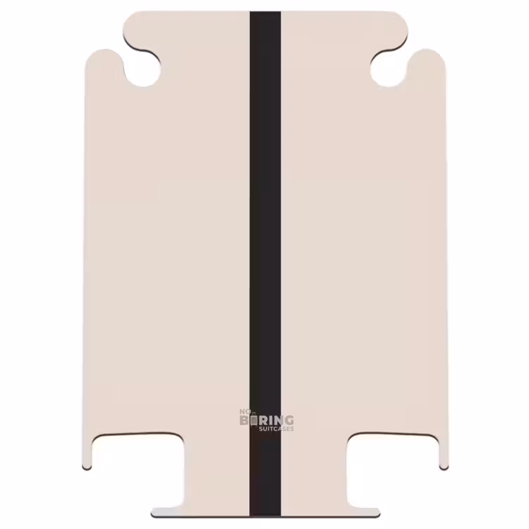 CaseSwap™ - Minimal - Beige mit schwarzem Streifen — 1