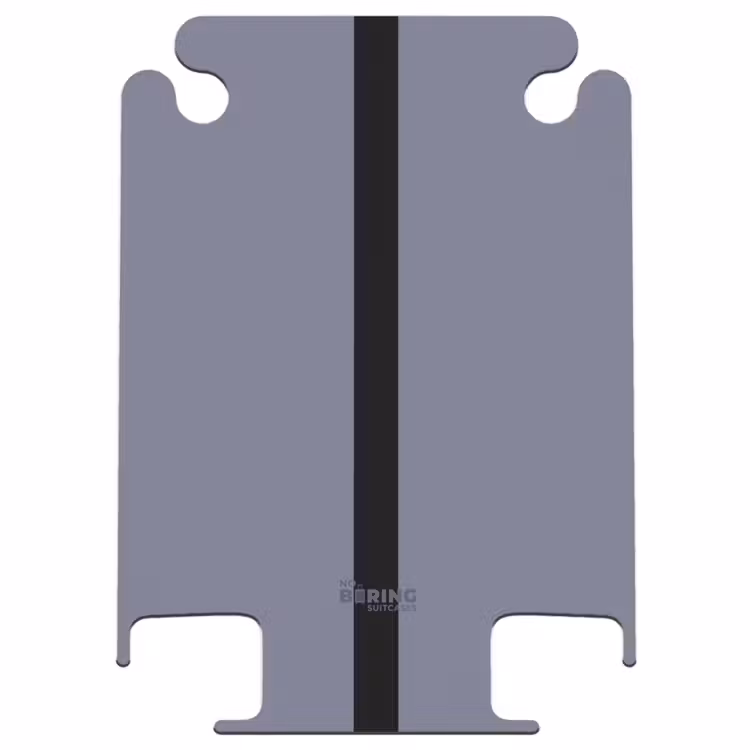 CaseSwap™ - Minimal - Graublau mit schwarzem Streifen — 1