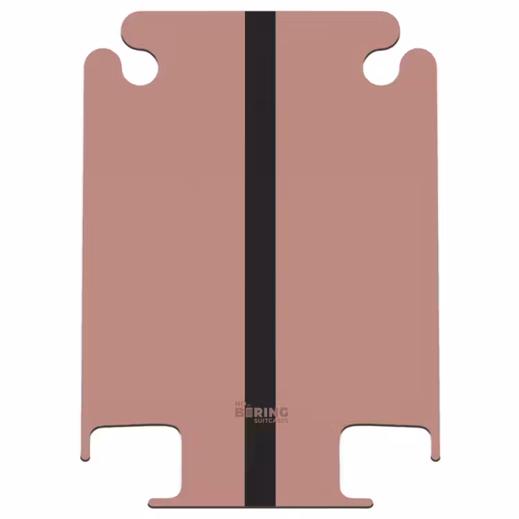 CaseSwap™ - Minimal - Palisanderholz mit schwarzem Streifen — 1