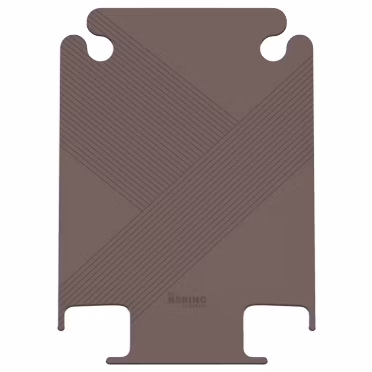 CaseSwap - Minimal - sich kreuzende Linien auf Dunkelbraun — 1