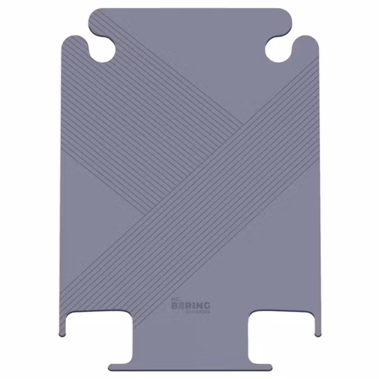 CaseSwap™ - Minimal - Sich überschneidende Linien auf Grau-Blau — 1